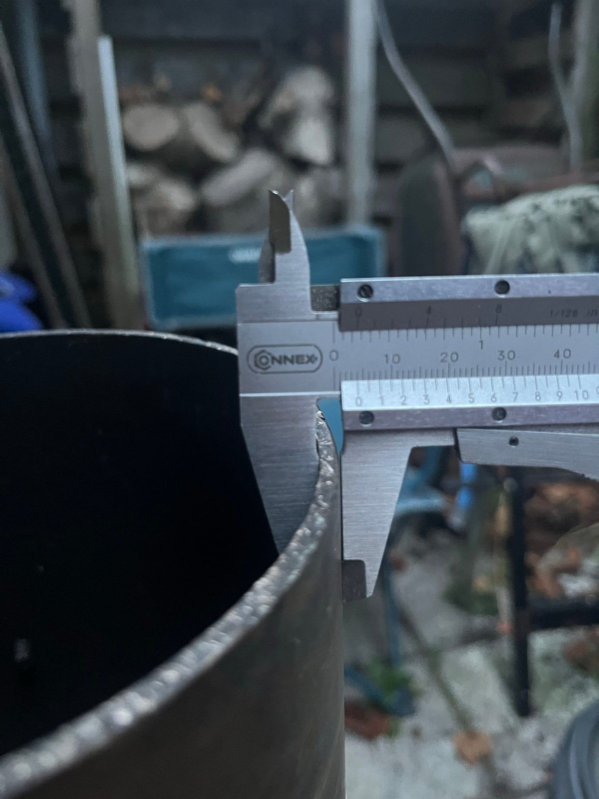 Oude Messing Buis - 90cm lang, 158mm ID, 4mm dik, Ophalen, Gebruikt, Overige metalen