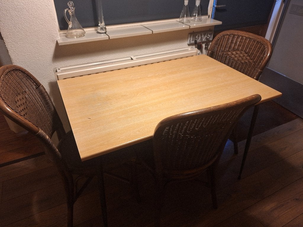 eettafel/keukentafel, Ophalen, Overige materialen, Gebruikt, 100 tot 150 cm