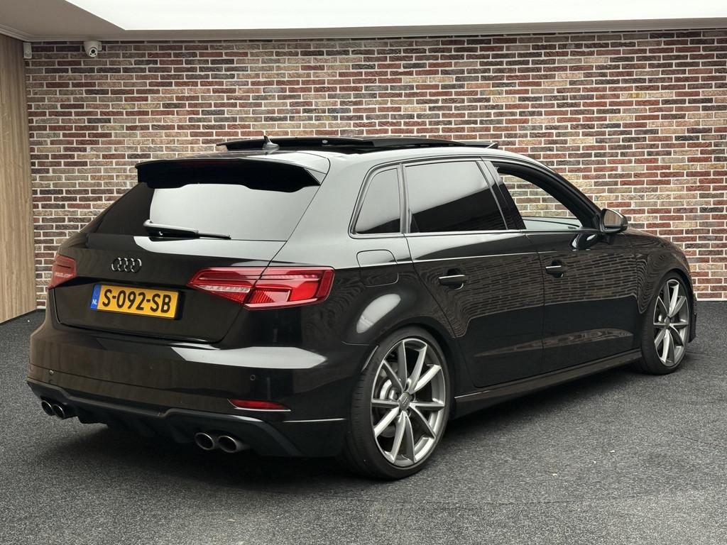 Audi S3 2.0 TFSI S3 quattro Pro Line Plus ABT Panorama Virtu, Auto's, Audi, S3, 15 km/l, 4 cilinders, Zwart