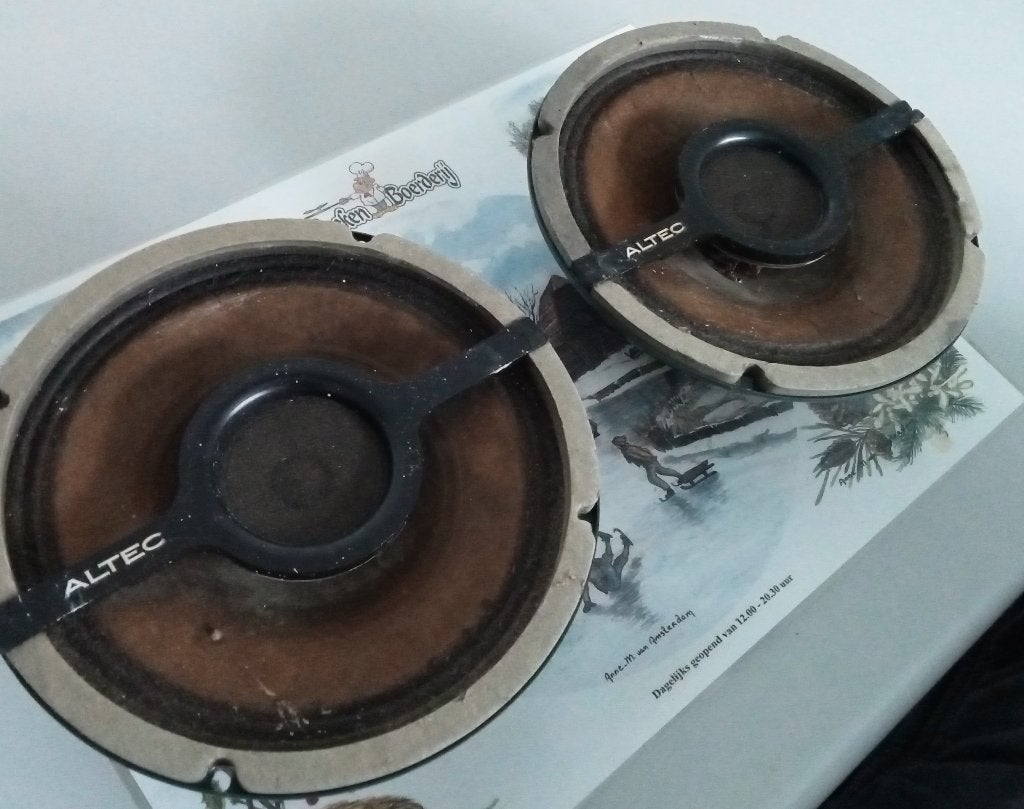 Altec Lansing speakers / Luidspreker 20 cm, Audio, Tv en Foto, Luidsprekers, Overige merken, Stereo speakers, Gebruikt, Ophalen of Verzenden