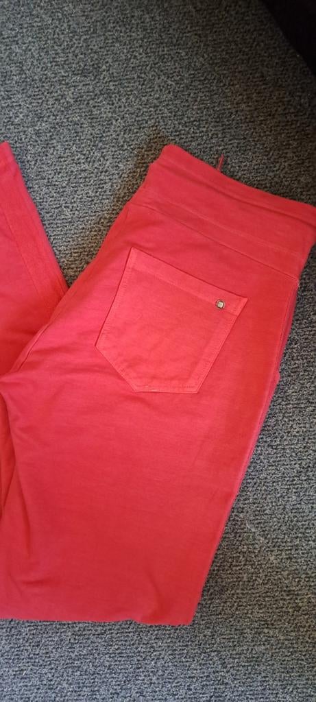 Maicazz koraal rood broek maat 40 1x gedragen, Kleding | Dames, Maat 38/40 (M), Ophalen of Verzenden, Lang, Rood