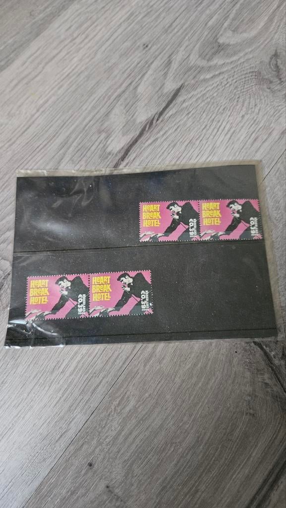 Elvis Presley Postzegels - Heartbreak Hotel, Ophalen of Verzenden, Na 1940, Postfris