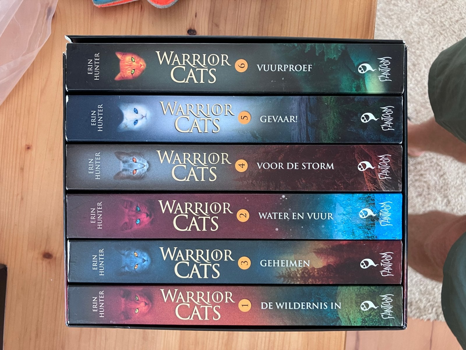 Warrior Cats Serie 1: Boek 1 t/m 6 - Erin Hunter, Ophalen, Gelezen, Fictie