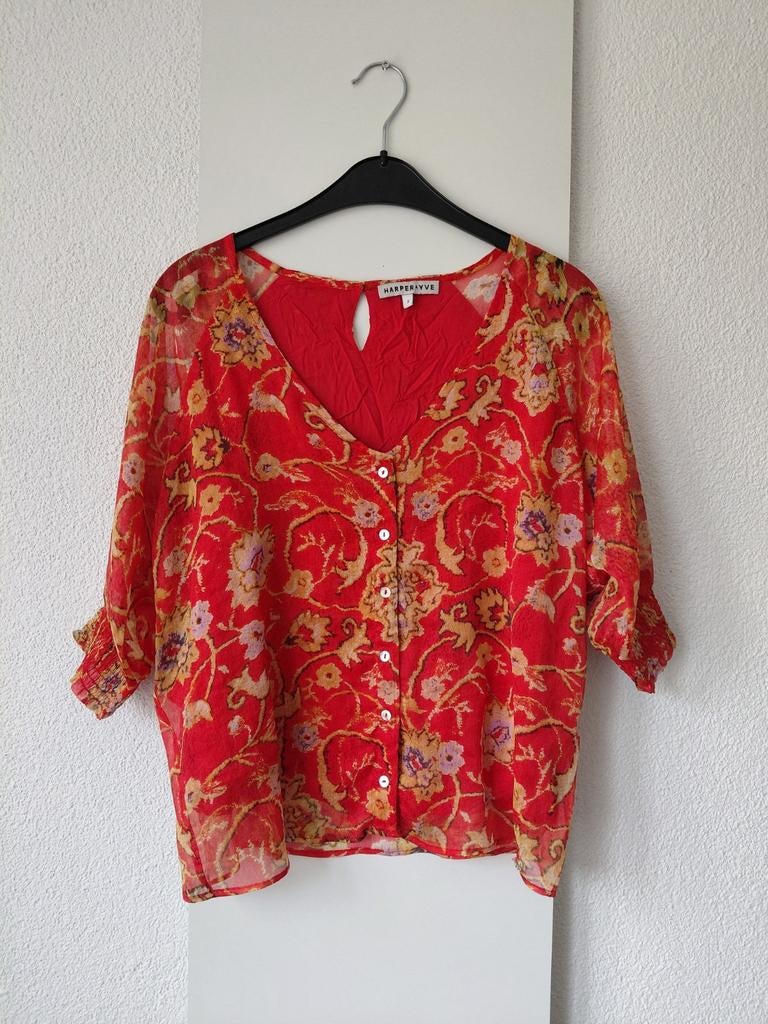 Harper & Yve top S, Overige kleuren, Ophalen of Verzenden, Zo goed als nieuw, Korte mouw