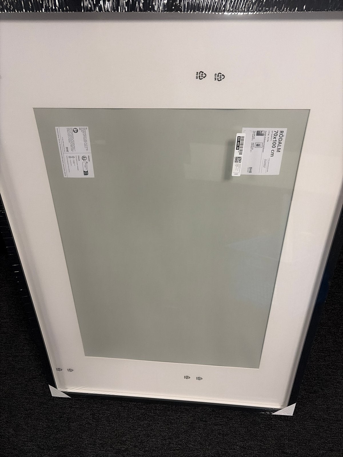 3x IKEA Rodalm Fotolijst 70x100 cm, Ophalen, Nieuw, Fotolijst, Hout