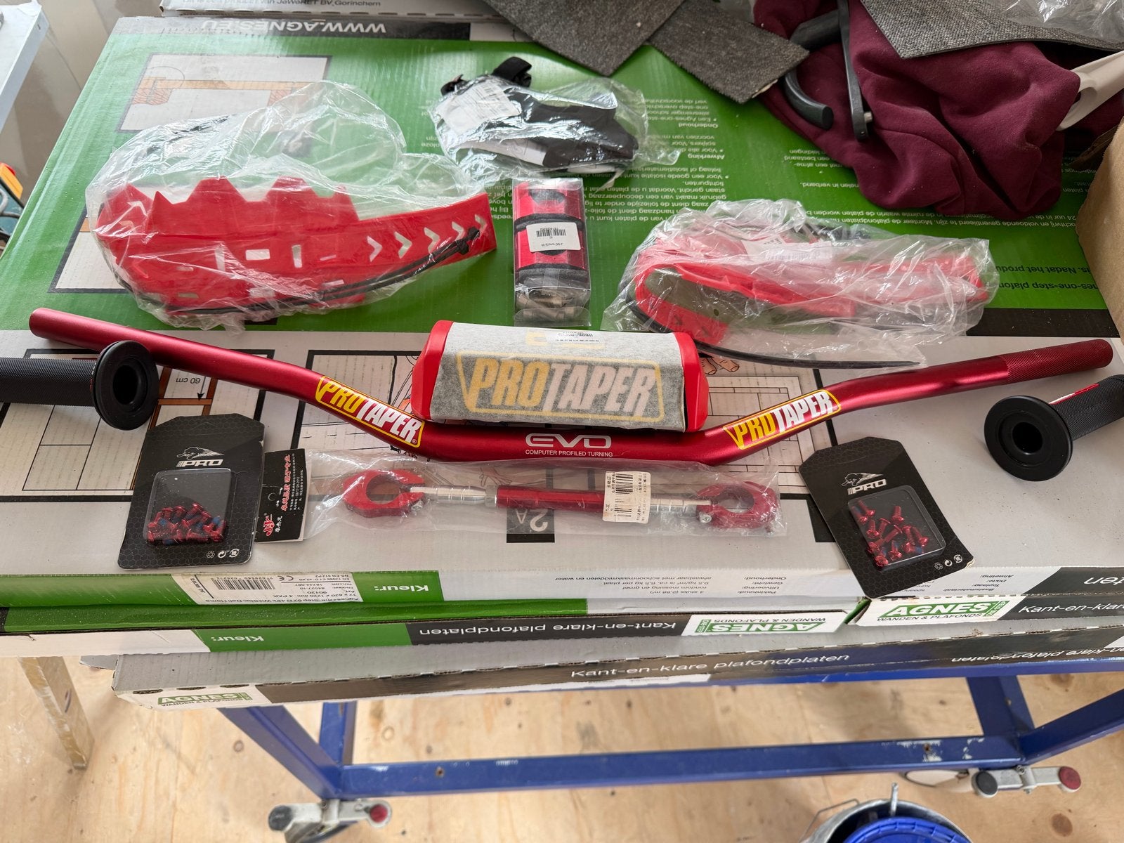 Compleet ProTaper stuurset voor motorcross/enduro, Ophalen of Verzenden, Nieuw