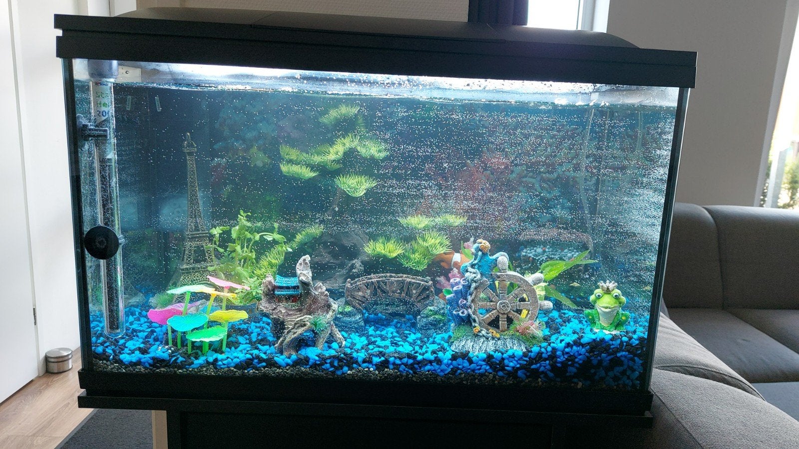 Aquarium superfish kit 100, Ophalen, Inclusief deksel, Gebruikt, Filter