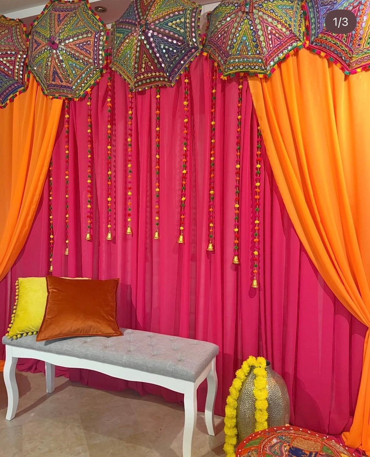Complete Mehndi business-inventaris, Ophalen, Zo goed als nieuw