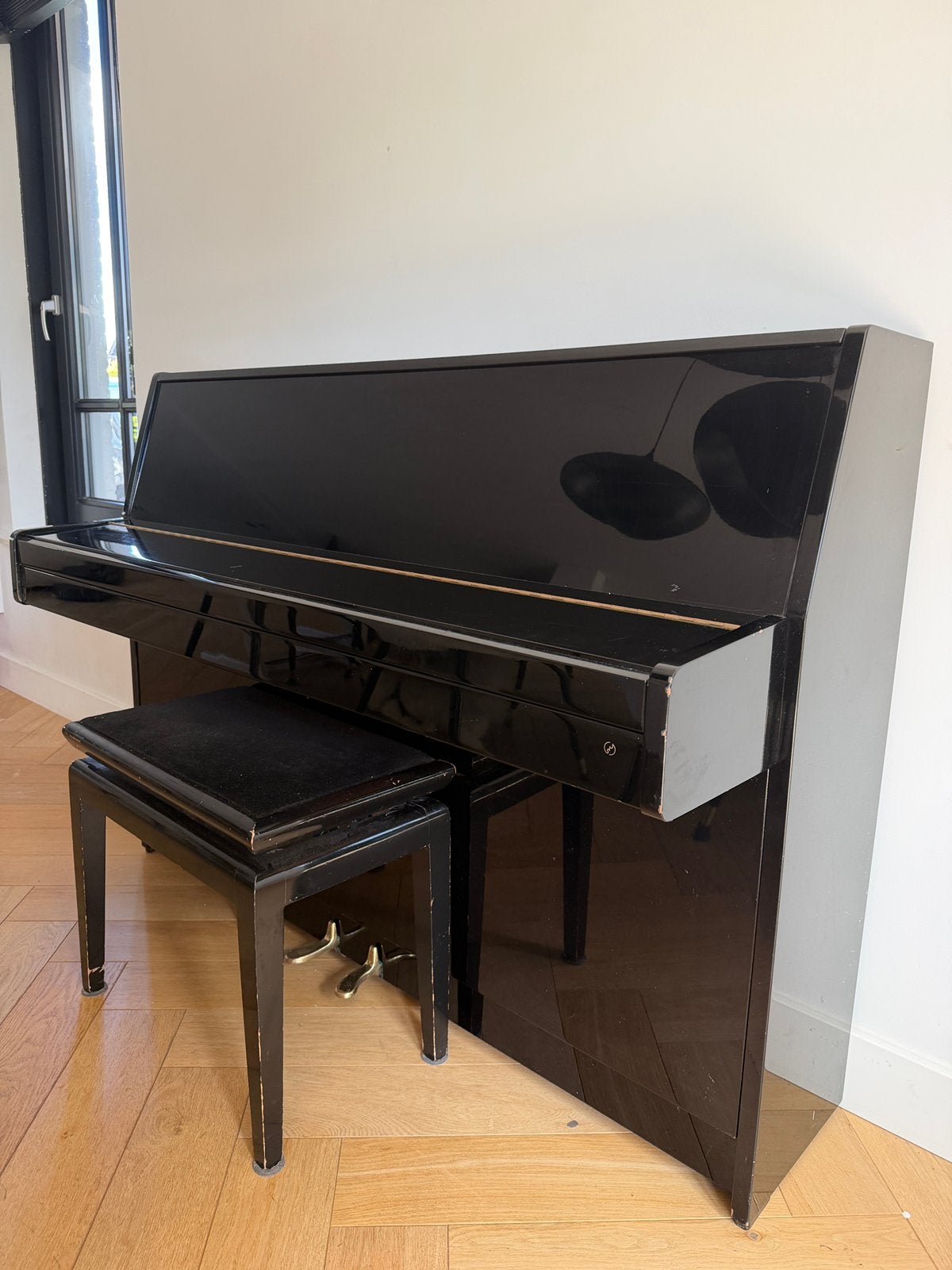 Kawai piano, Ophalen, Gebruikt, Zwart