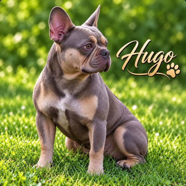 FRANSE BULLDOG DEKREU HUGO ISABELLA & TAN  MET STAMBOOM, Fokker | Hobbymatig, Reu, 1 tot 2 jaar, Buitenland
