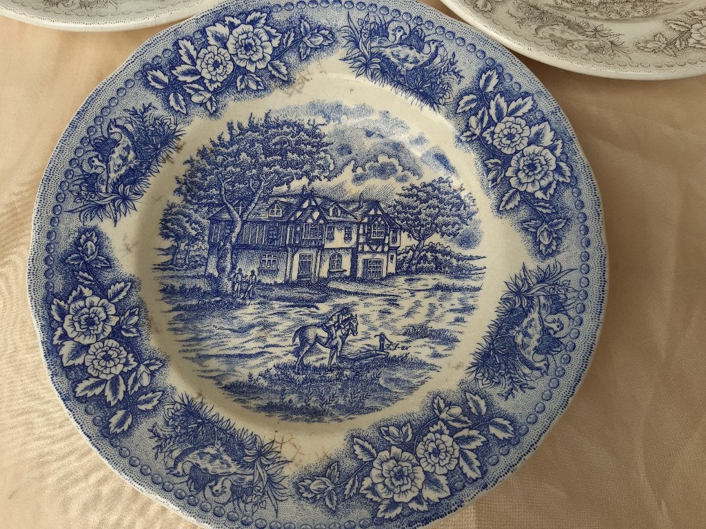 Serviesgoed, Vilbay & Gayford, Newstone. borden, Ophalen, Villeroy & Boch, Zo goed als nieuw, Bord(en)