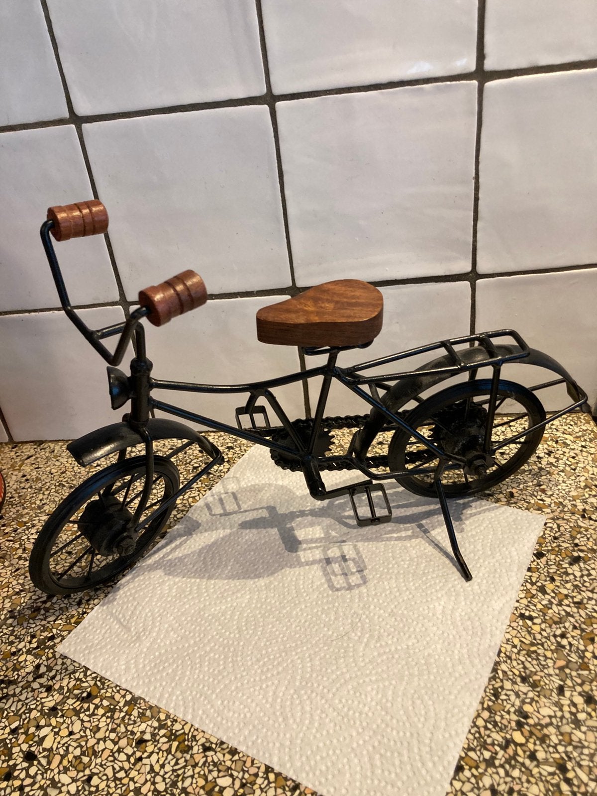 Fiets om neer te zetten, Ophalen of Verzenden, Zo goed als nieuw