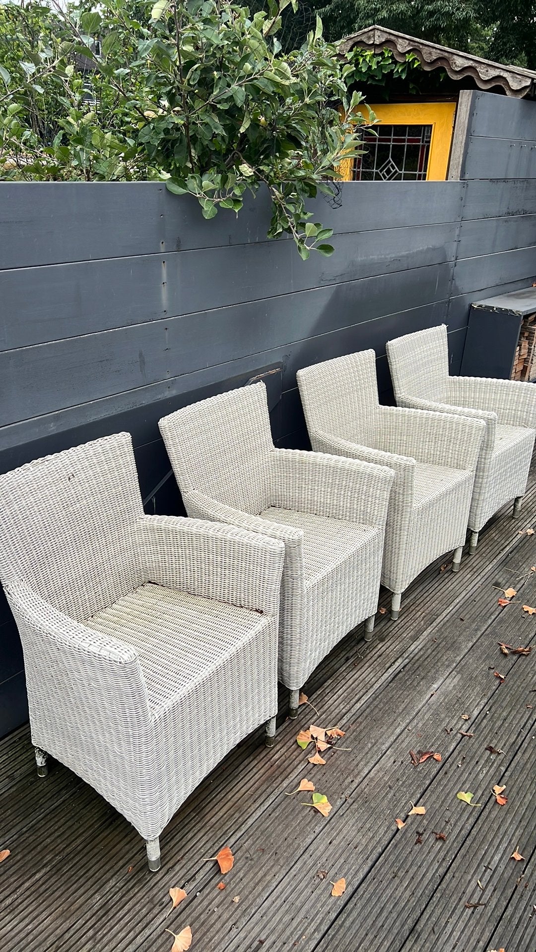 Tuinstoelen kunststof, Tuin en Terras, Tuinstoelen, Ophalen, Gebruikt, Kunststof