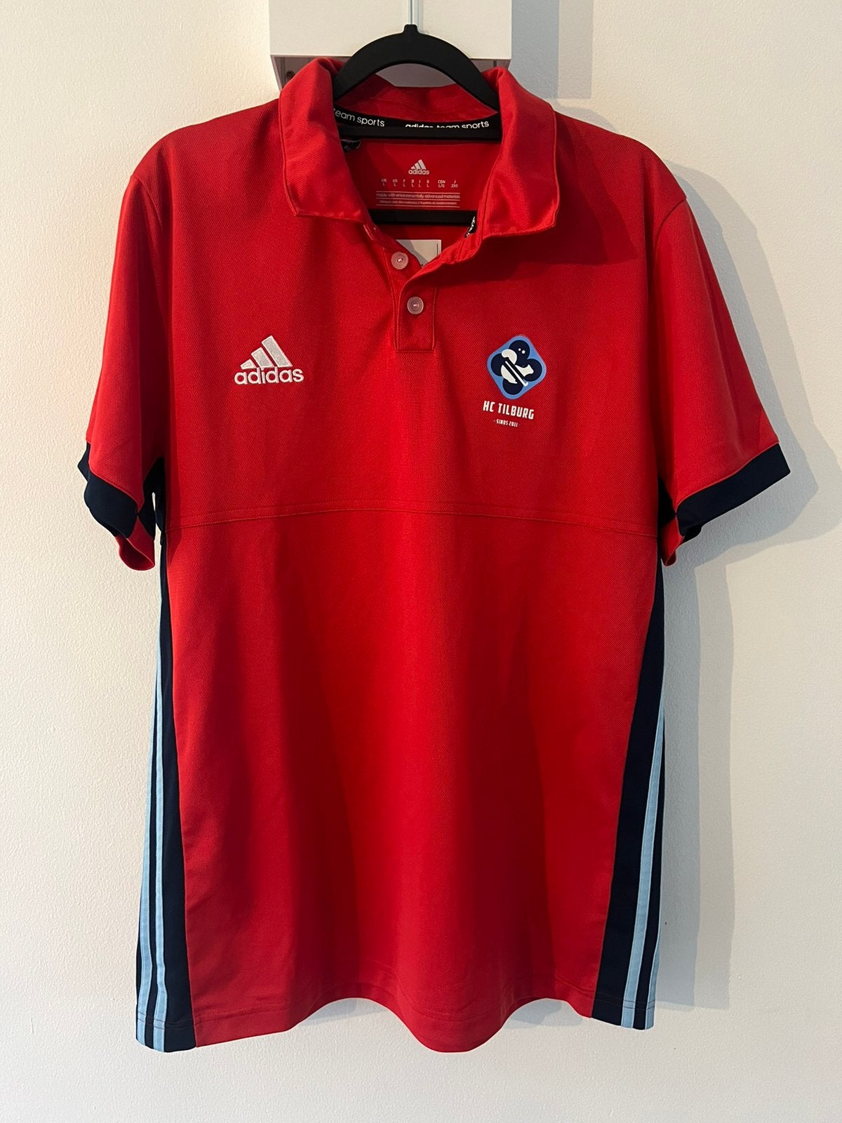Adidas heren maat L hockey shirt, Maat 52/54 (L), Overige typen, Ophalen of Verzenden, Zo goed als nieuw