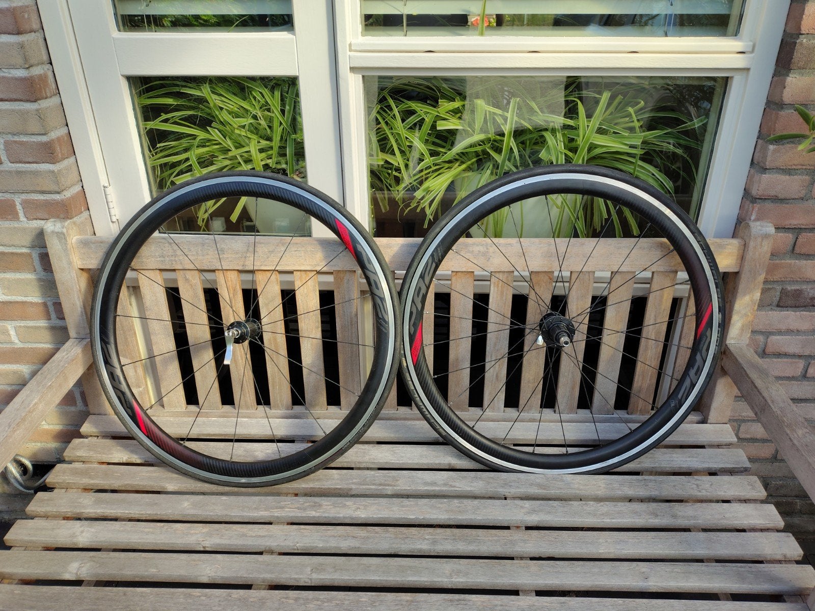 Giant PA-2 Wielset Racefiets (voor en achterwiel), Wiel, Zo goed als nieuw, Aluminium, Racefiets