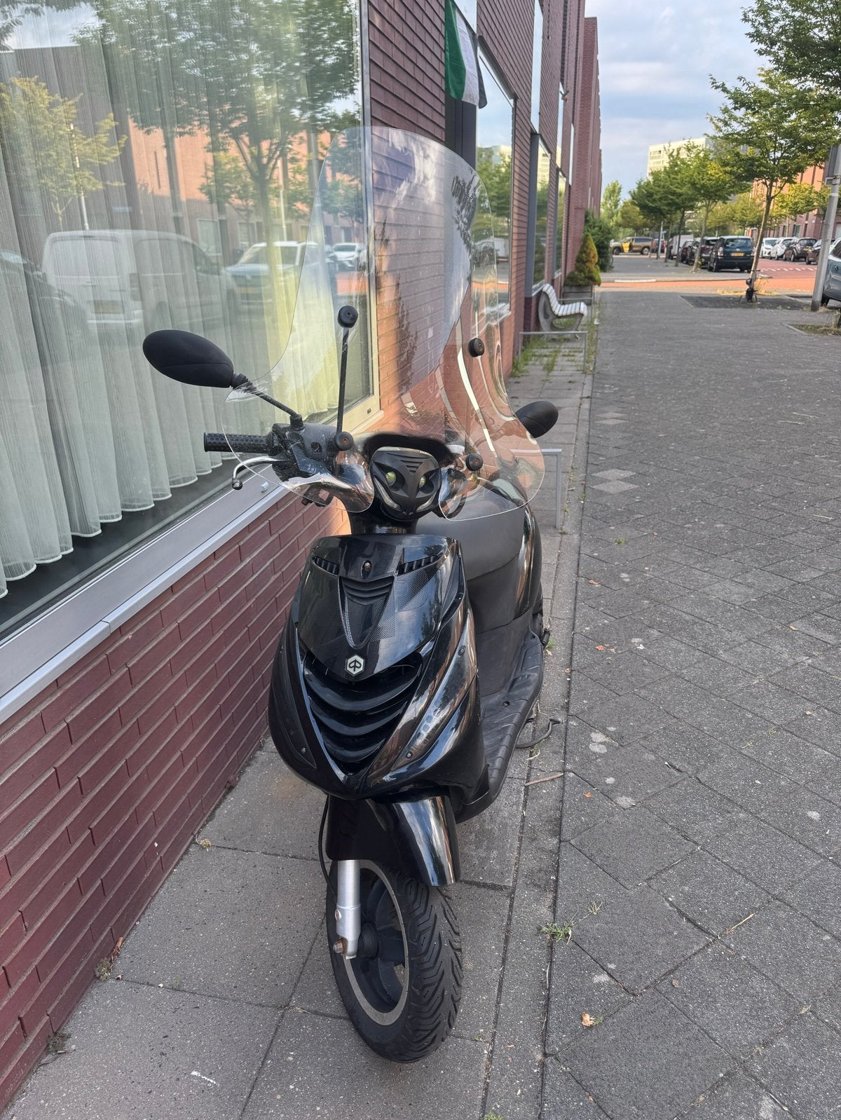 Piaggio Zip Scooter - Zwart, Gebruikt, Fietsen en Brommers, Scooters | Piaggio, Ophalen, Gebruikt, Zip, Benzine