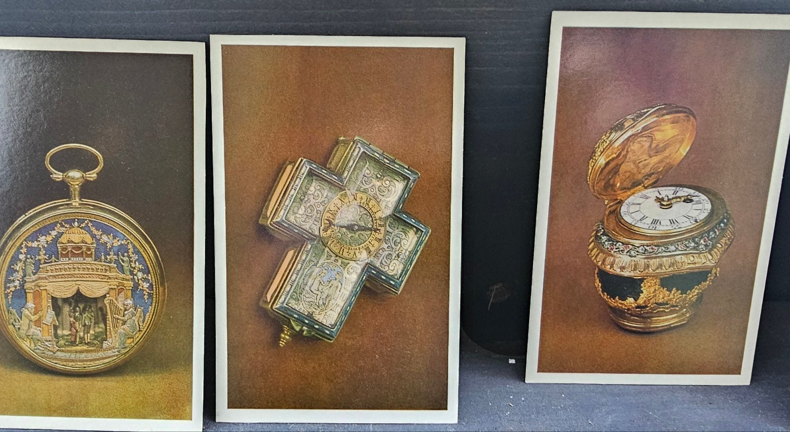 Ansichtkaarten collectie antieke horloges Kremlin 1987, Ophalen of Verzenden, 1960 tot 1980, Overige thema's