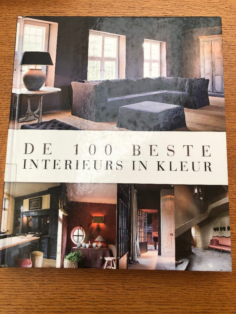 De 100 beste interieurs in kleur Interieurboek, Ophalen of Verzenden, Gelezen, Interieur en Design