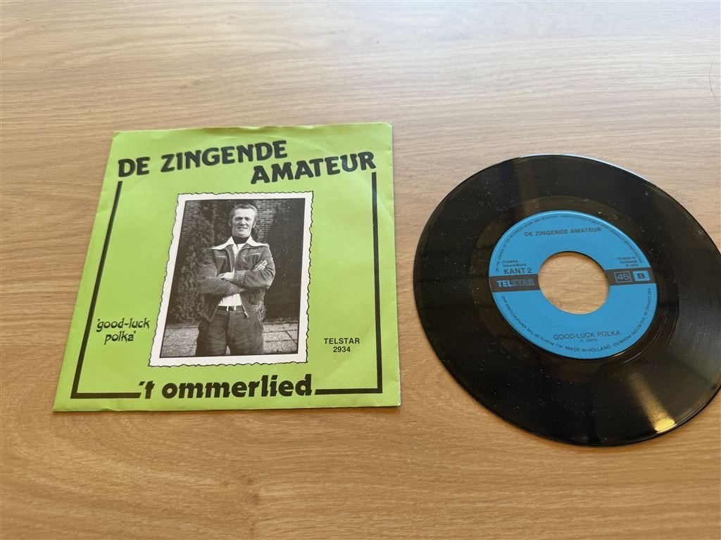 De zingende Amateur - t ommerlied, Ophalen of Verzenden, Zo goed als nieuw, Nederlandstalig