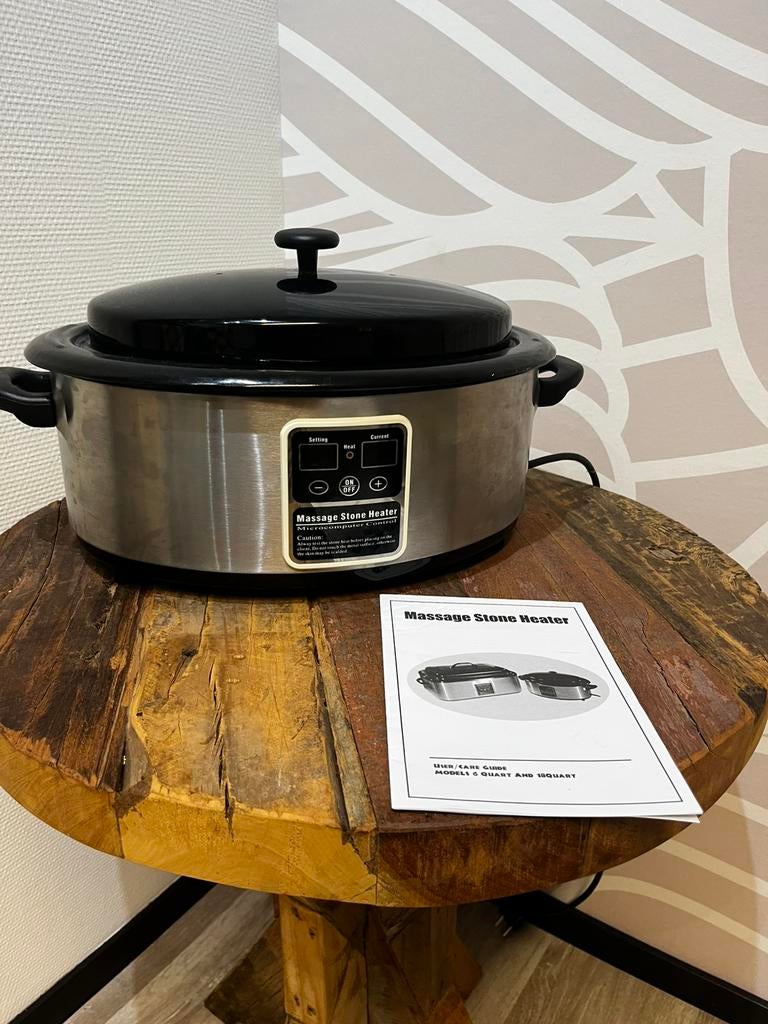 Hotstone Heater Beautifull Life 6QT, Sport en Fitness, Massageproducten, Ophalen of Verzenden
