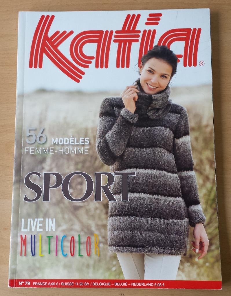 Katia nr.79 - Sport - haken, breien, Gebruikt, Breien of Haken, Ophalen of Verzenden, Katia