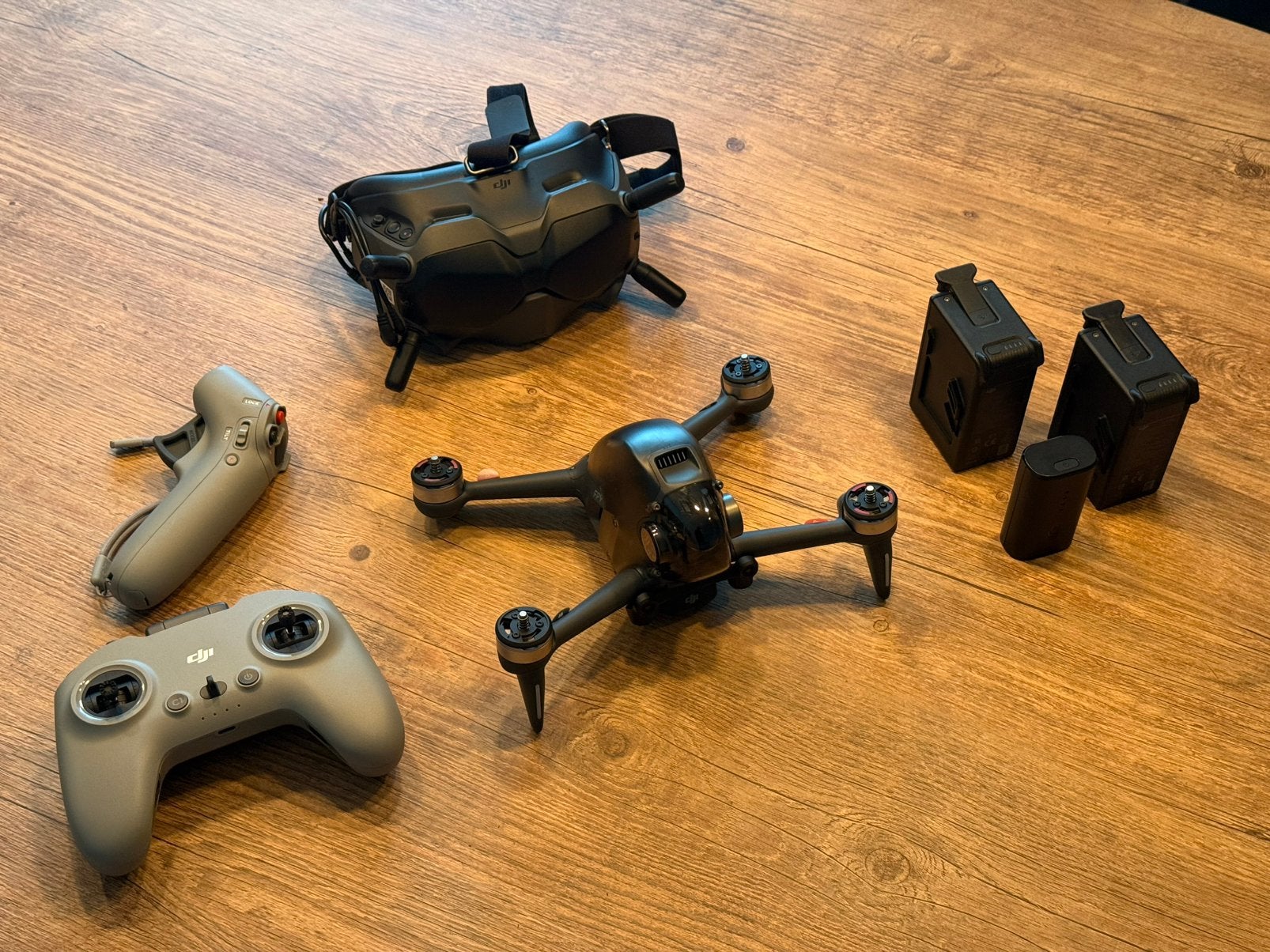 DJI FPV Combo + TBS Fusion – Analoge + digitale FPV setup, 5 tot 10 kilometer, Zo goed als nieuw, DJI, Professionele drone