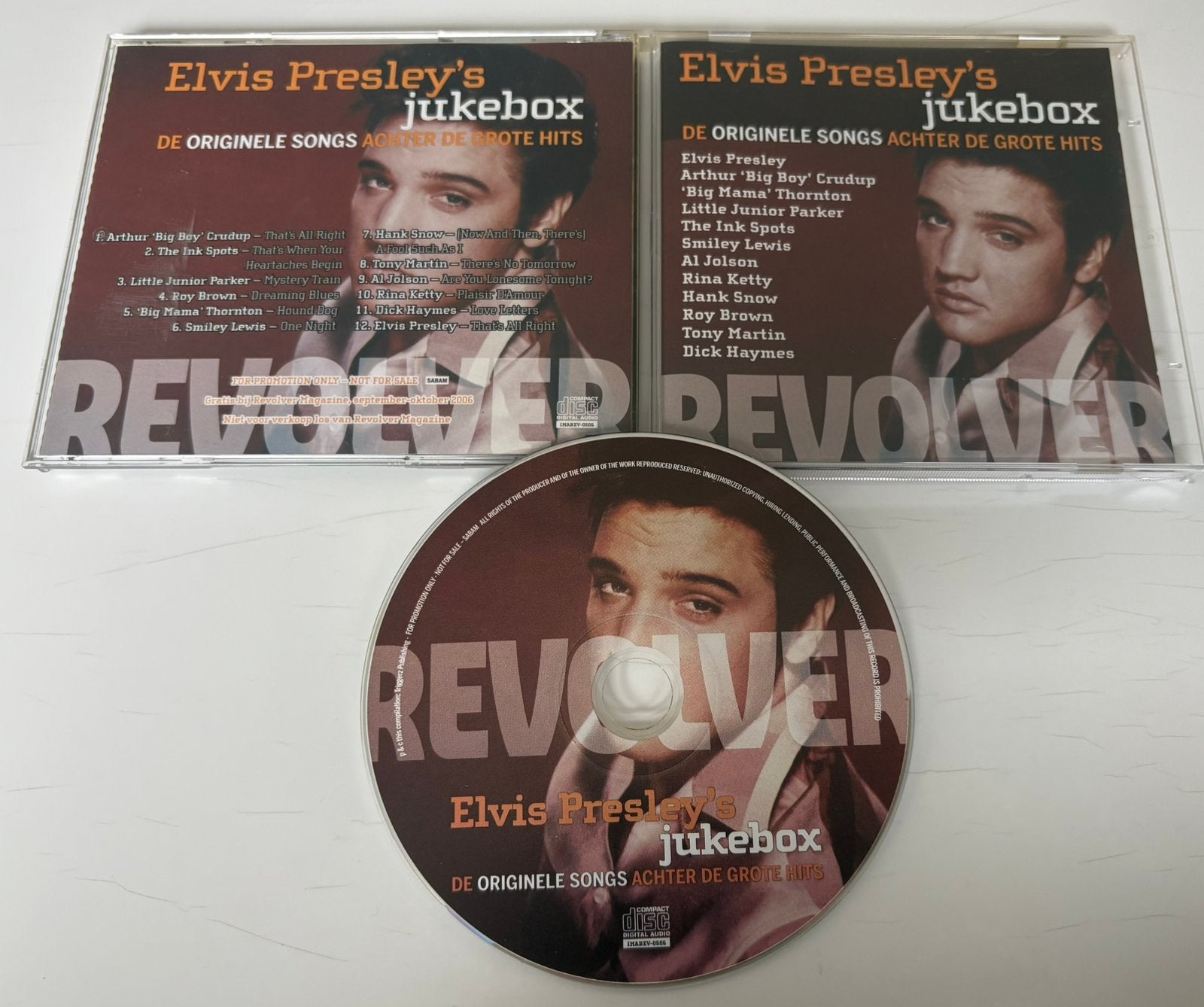 Elvis Presley’s jukebox (Revolver, nieuwstaat), Ophalen of Verzenden, Zo goed als nieuw