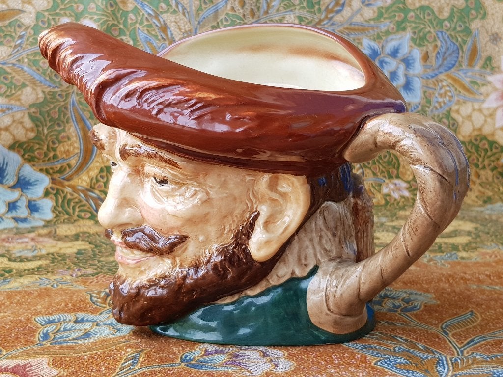 Drake mooie grote oude Engelse Toby jug van Royal Doulton., Antiek en Kunst, Ophalen of Verzenden