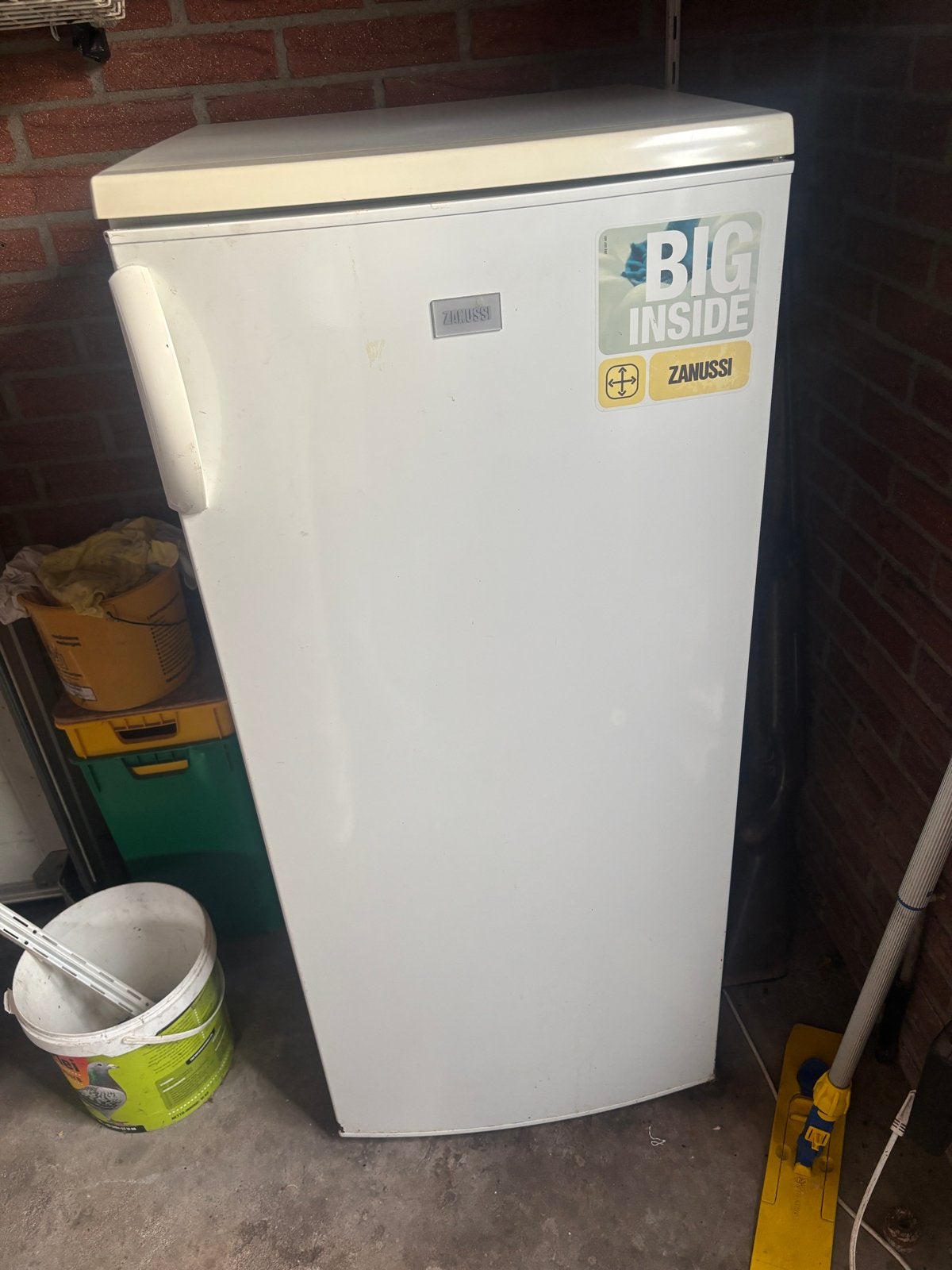 Zanussi Koelkast Ruim en Betrouwbaar, Ophalen, 120 tot 140 cm, 200 liter of meer, 45 tot 60 cm