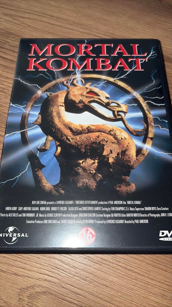 Mortal Kombat met Robin Shou en Christopher Lambert., Vanaf 16 jaar, Ophalen of Verzenden, Zo goed als nieuw