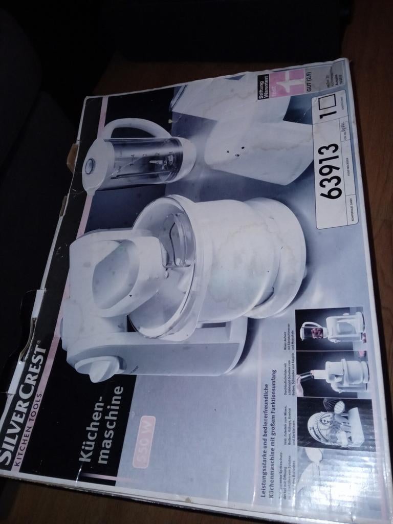 Silvercrest keukenmachine 550W, Ophalen, 3 snelheden of meer
