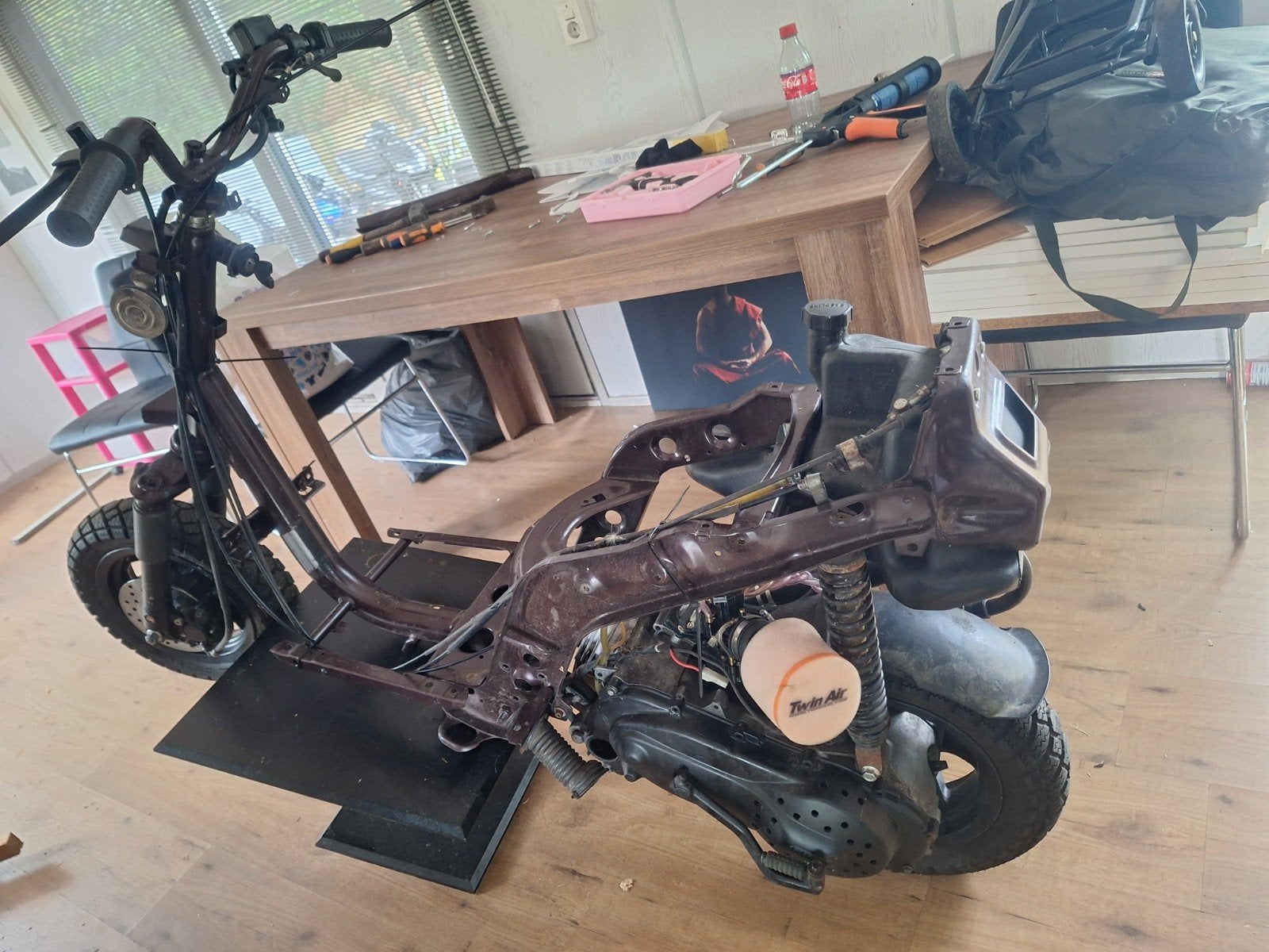 zip 70 high end mk2 zonder kenteken, Fietsen en Brommers, Scooters | Piaggio, Ophalen, Tweetakt, Maximaal 45 km/u, Zo goed als nieuw