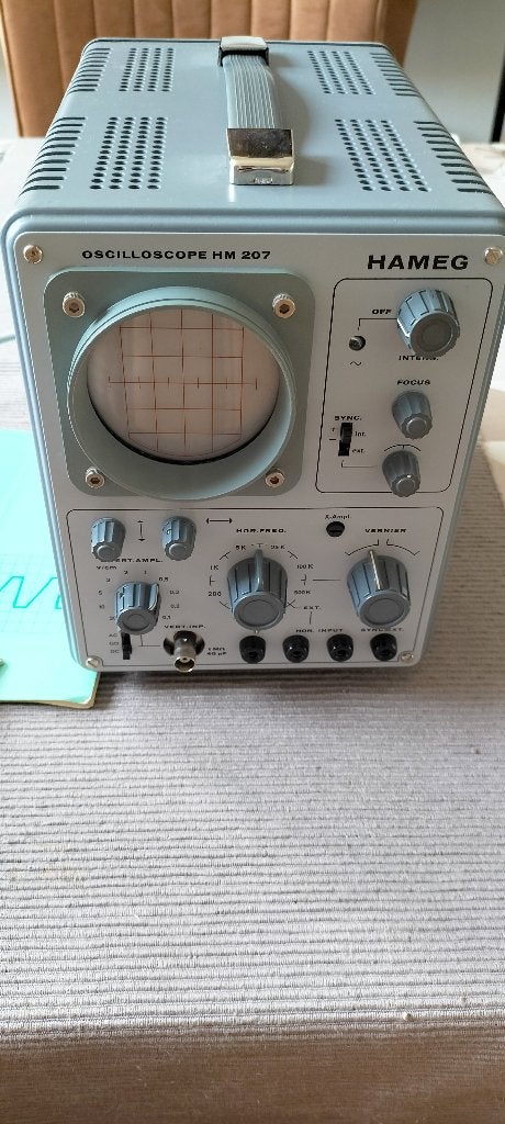 OSCILLOSCOOP HAMEG  HM207, Doe-het-zelf en Verbouw, Meetapparatuur, Ophalen, Zo goed als nieuw