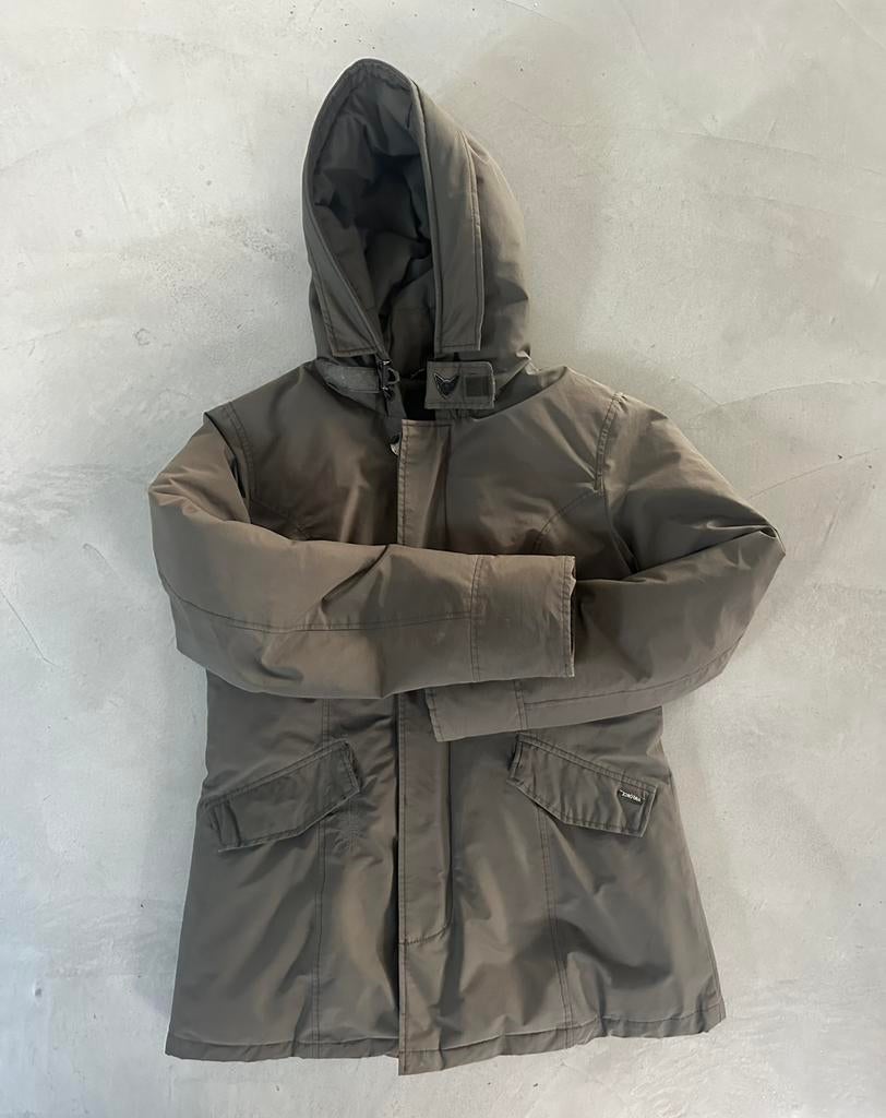 AIRFORCE WINTERJAS 2 POCKET PARKA HRW0425, Kleding | Dames, Jassen | Winter, Gedragen, Maat 42/44 (L), Overige kleuren, Ophalen