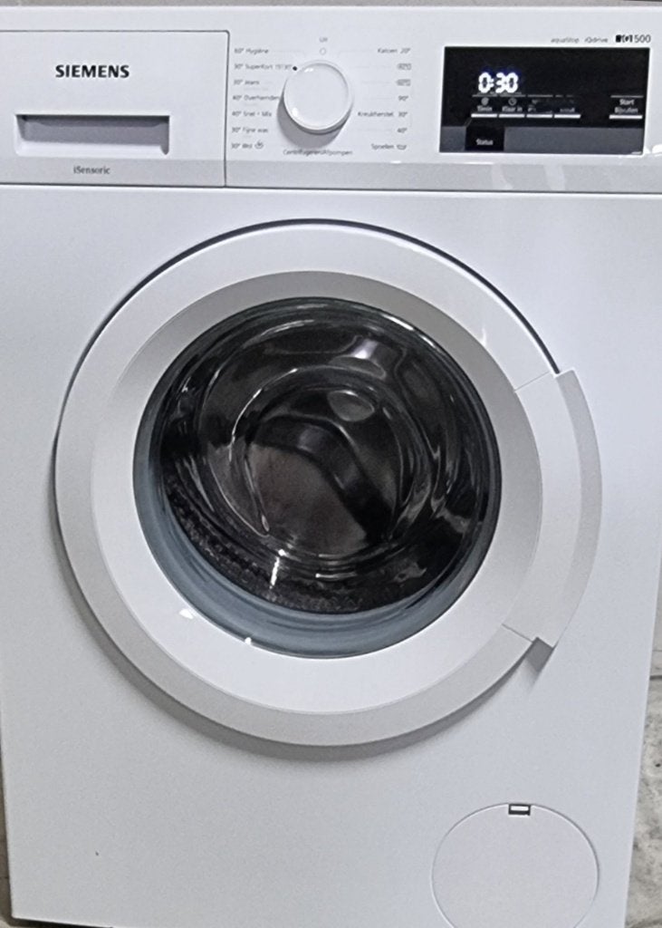 Siemens Wasmachine iQ500 7kg/1600RPM/A+++, Ophalen, Minder dan 85 cm, Zo goed als nieuw, Voorlader