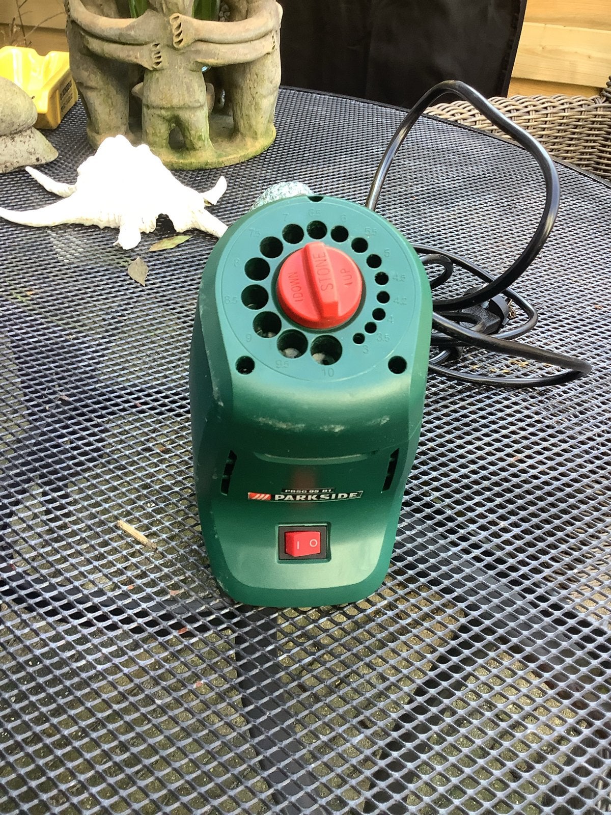 Parkside Boorslijpmachine PBSG 95 B1, Ophalen of Verzenden, Zo goed als nieuw