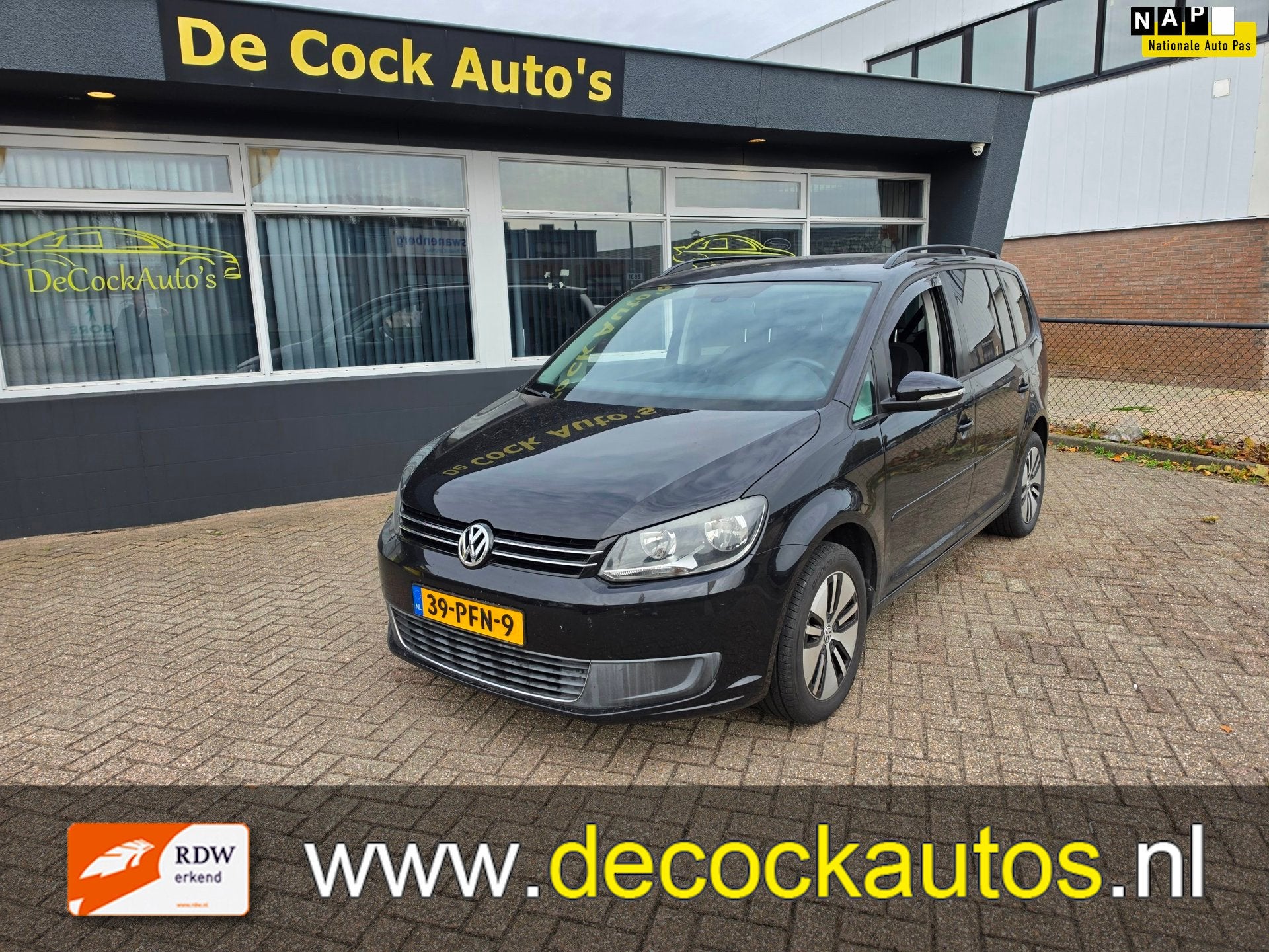 Volkswagen Touran 1.2 TSI Comfortline BlueMotion, Auto's, Euro 5, 730 kg, Gebruikt, 4 cilinders