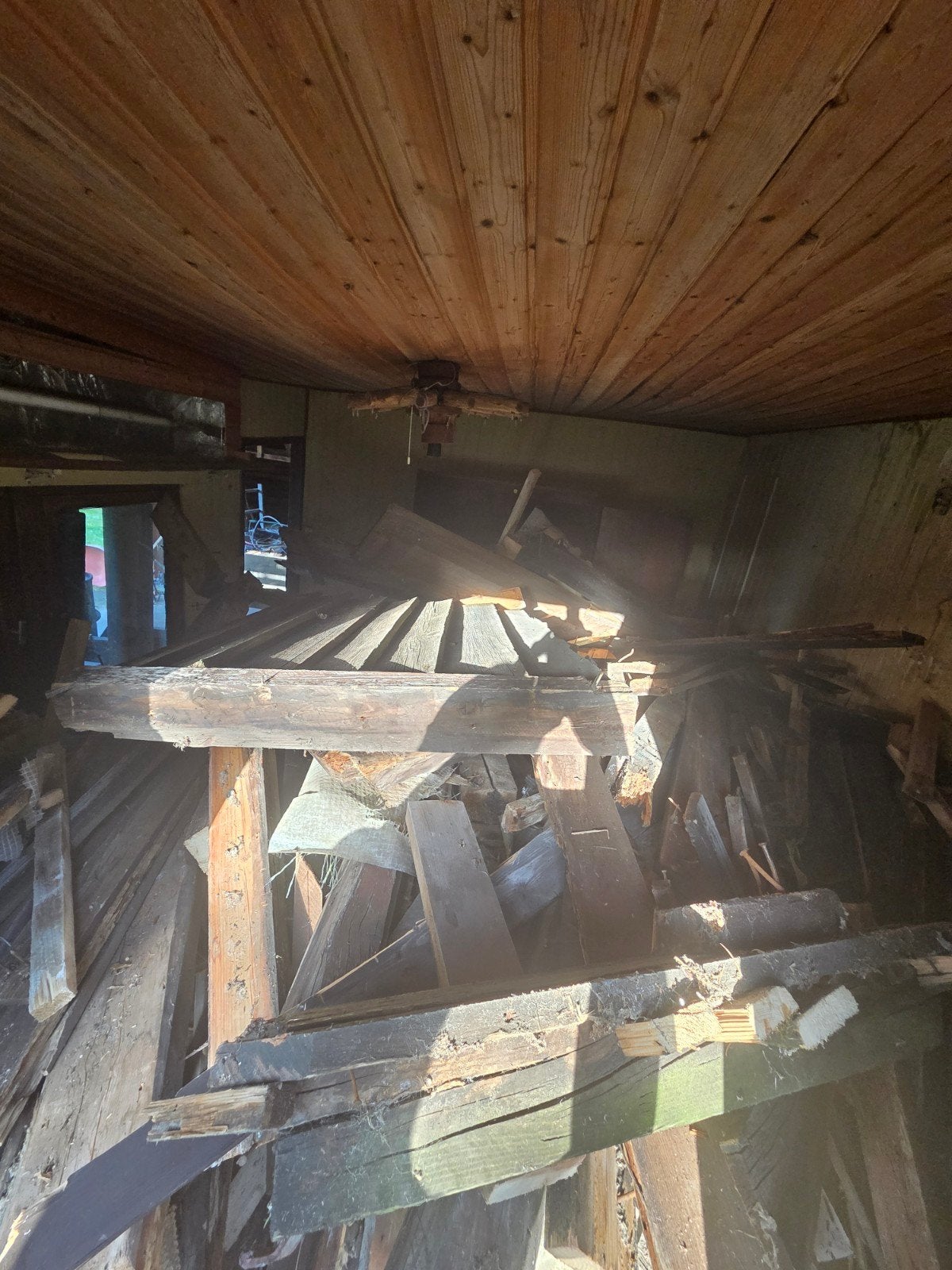 hout van alles wat, Tuin en Terras, Minder dan 3 m³, Ophalen
