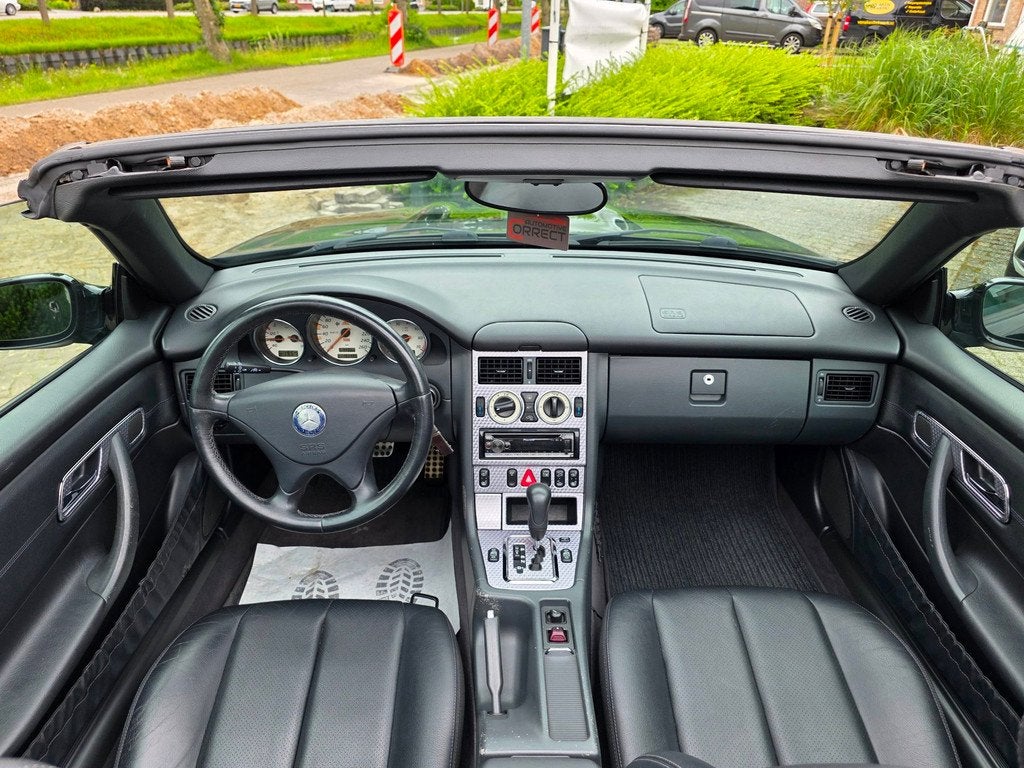 Mercedes-Benz SLK-klasse 200 K. Final Edition 2de eigenaar!, 1998 cc, Achterwielaandrijving, Gebruikt, Zwart