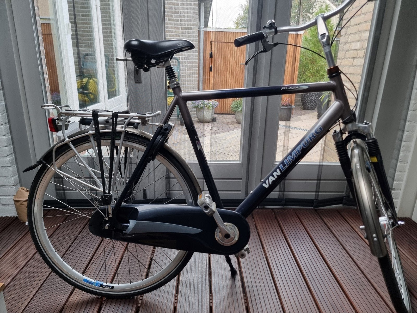 Van Limpurg Plaza Herenfiets - 7 versnellingen, 62 cm, Gebruikt, Versnellingen, 61 tot 65 cm, Trommelrem