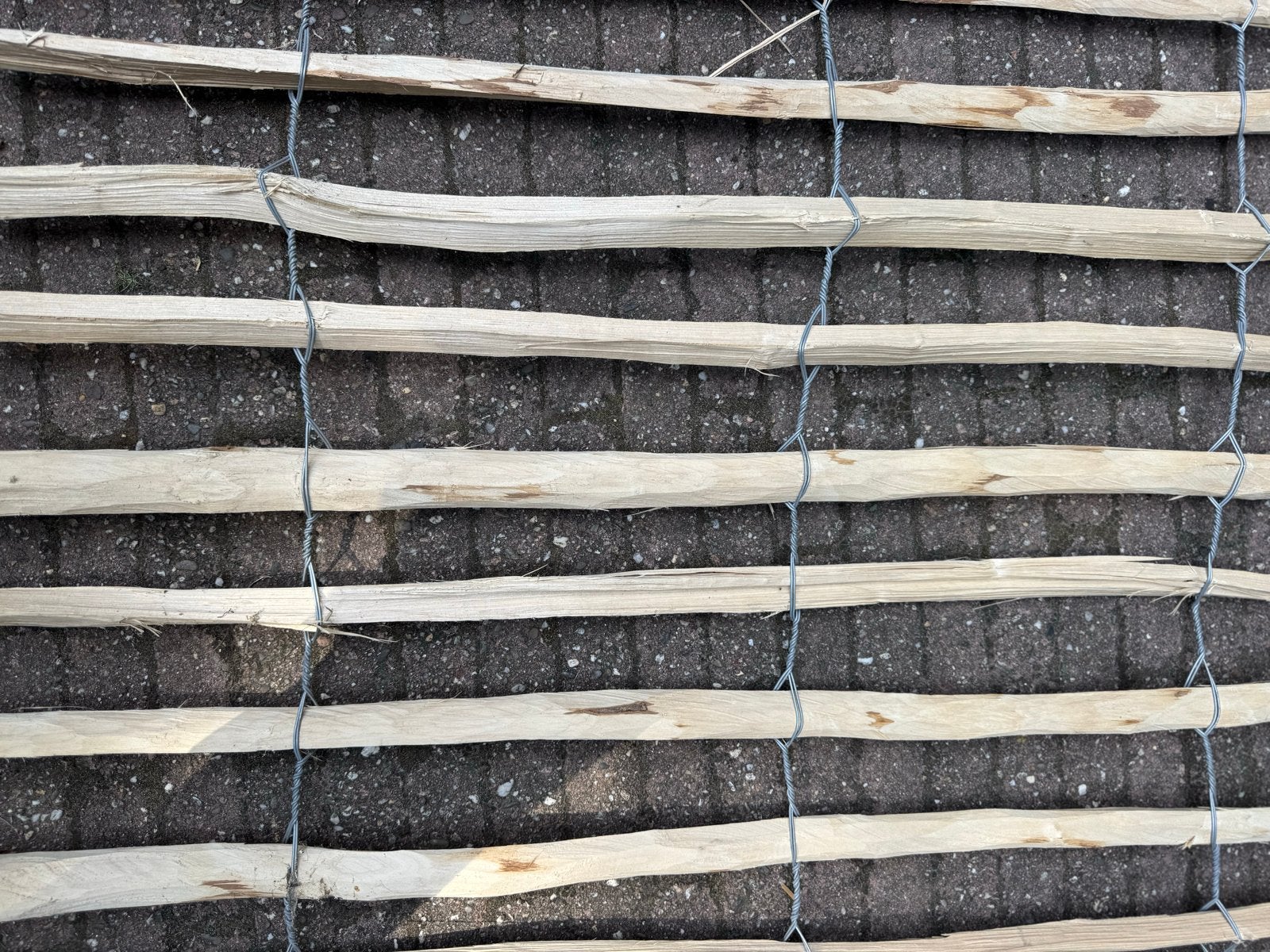 Schapenhek rol 100x500cm, tussenruimte 4-6cm, Ophalen, Nieuw, Hout, Tuinhek