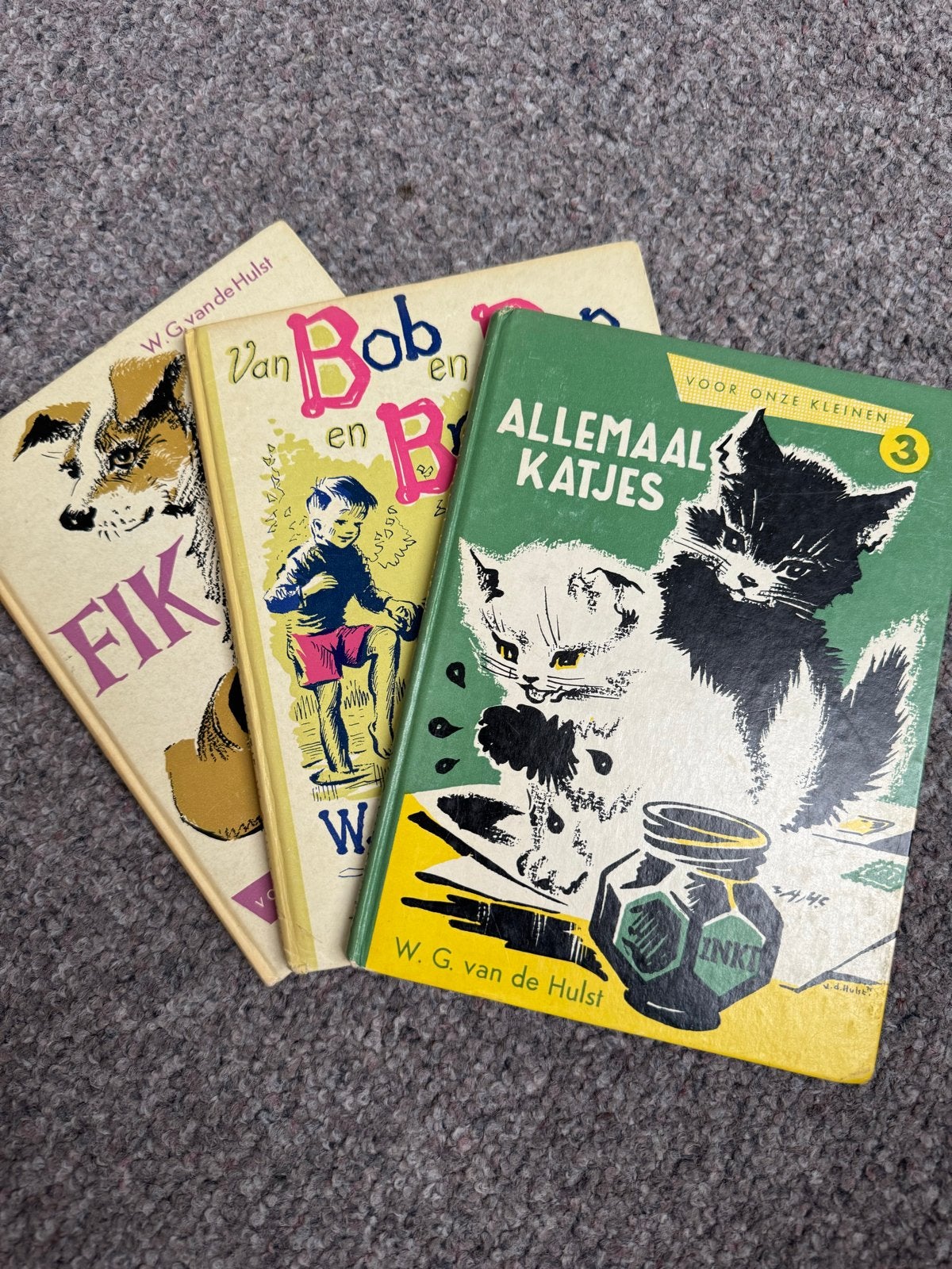 Complete serie 'Voor onze kleinen' van W.G. van der Hulst, Ophalen of Verzenden, Gelezen, Fictie algemeen