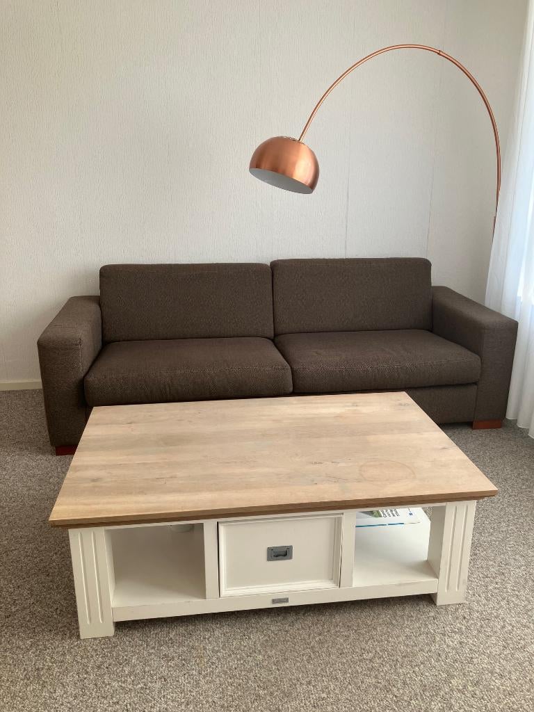 Gratis bank, tafel en lamp, Ophalen, Gebruikt, 50 tot 100 cm, Minder dan 100 cm