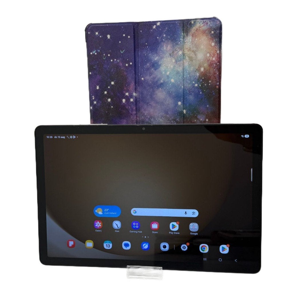 Samsung Galaxy Tab A9+ 64GB Wifi Zilver | Met hoes |, 10 inch, Toulonselaan 72, Ophalen of Verzenden, Zo goed als nieuw