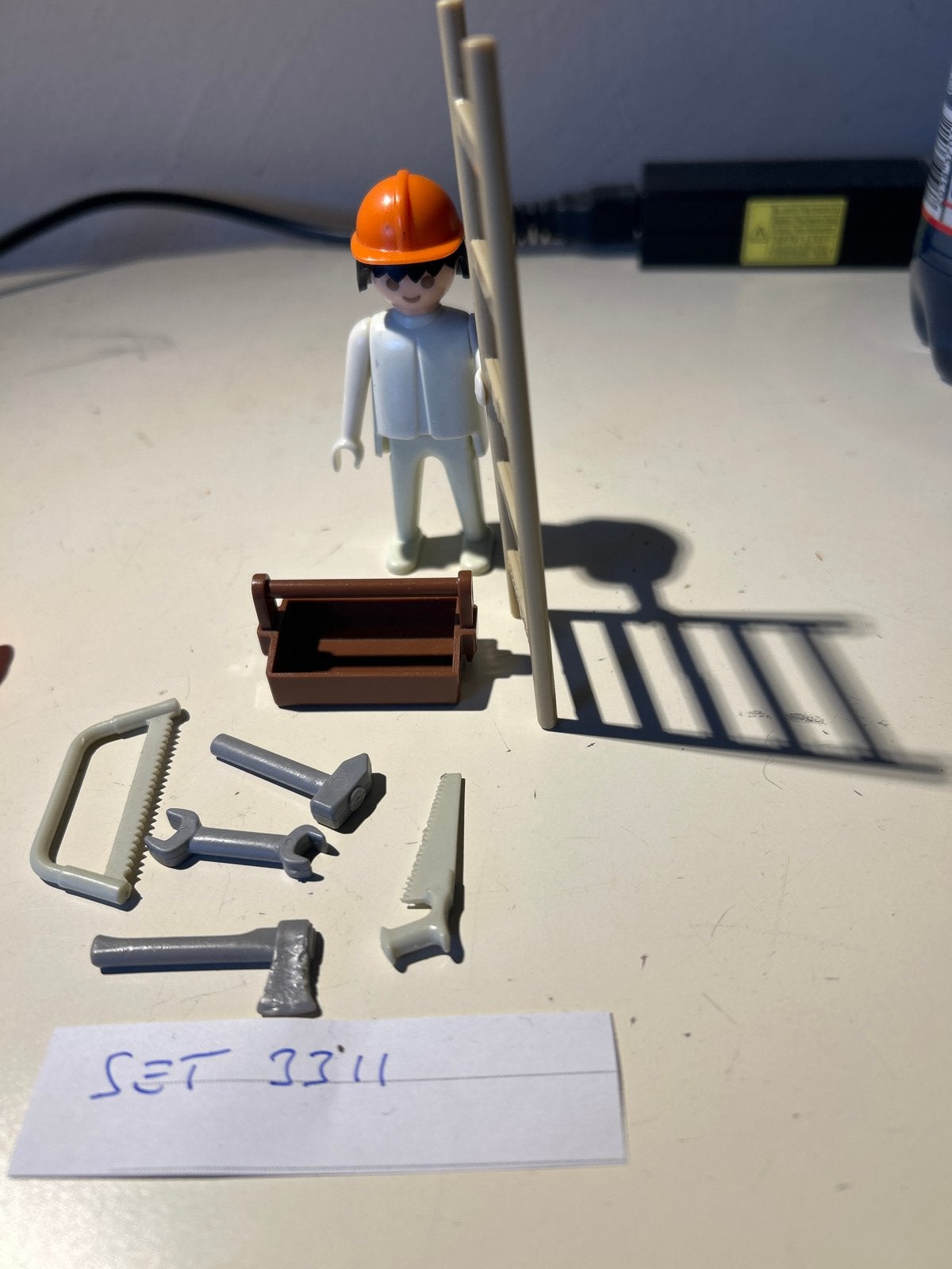 Playmobil Bouwvakkers Sets 3311 & 3312 met Accessoires, Ophalen of Verzenden, Gebruikt, Jongen of Meisje