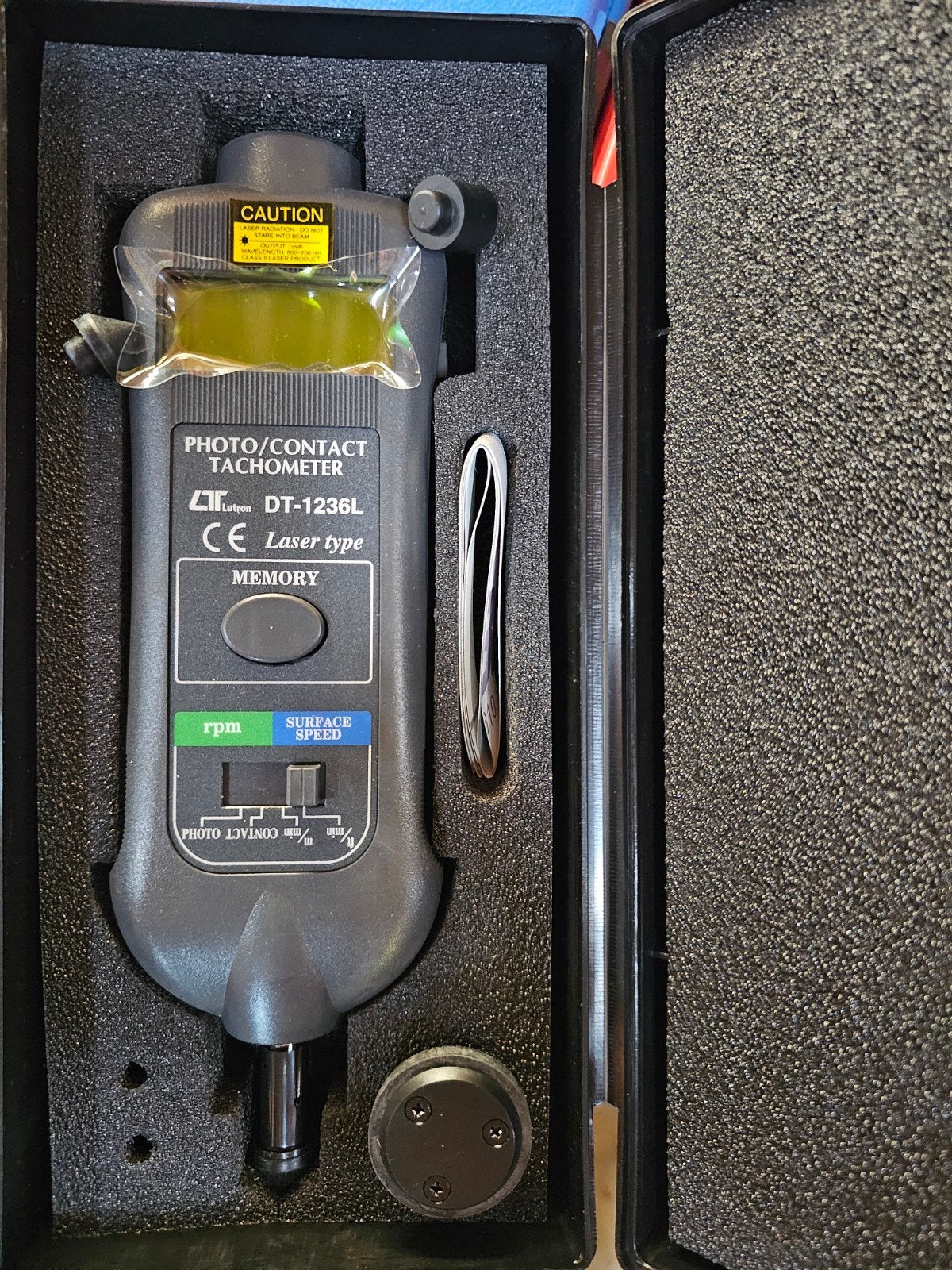 Lutron DT-1236L Digitale Toerenteller (Nieuw in doos), Ophalen of Verzenden, Nieuw, Overige meters