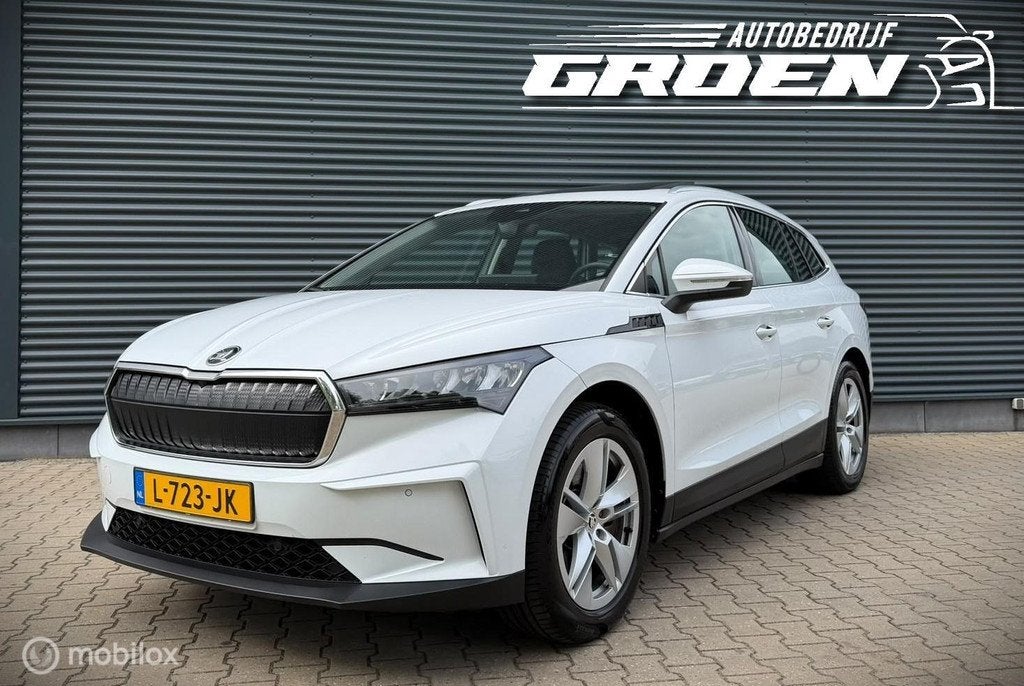 Skoda Enyaq iV 80|Warmtepomp|Panoramadak|ACC|Camera, Auto's, Skoda, Bedrijf, Te koop, Enyaq, ABS, Achteruitrijcamera, Airbags