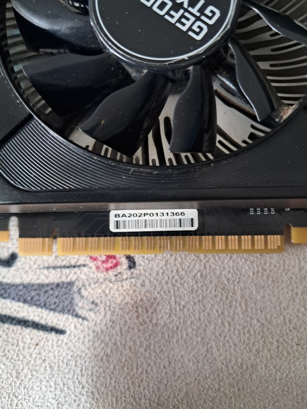Palit GeForce GTX 1050 Ti StormX 4GB Grafische Kaart, Computers en Software, PCI-Express 3, HDMI, Ophalen of Verzenden, Nvidia