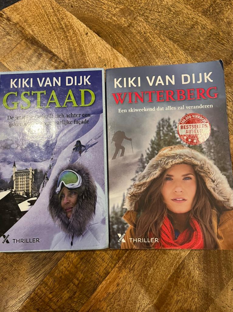 Kiki van Dijk - Gstaad en Winterberg, Boeken, Thrillers, Gelezen, Nederland, Ophalen of Verzenden