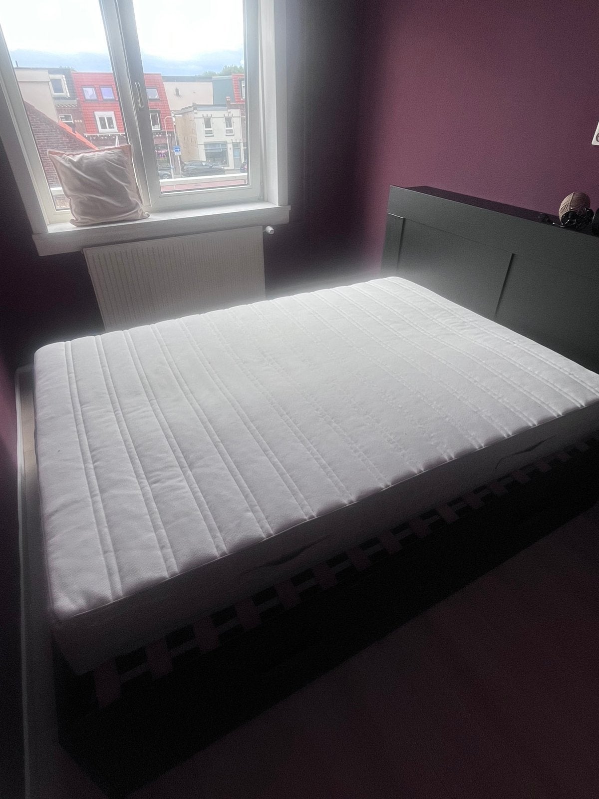 IKEA matras 140x200 cm – middelhard – goede staat, Huis en Inrichting, Slaapkamer | Boxsprings, Ophalen, Zo goed als nieuw, Twijfelaar